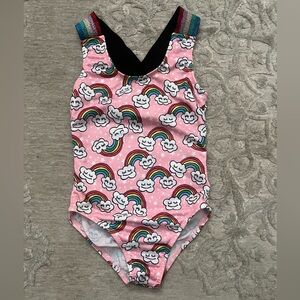 ❤️Lola +the Boyd colorful Rainbow Cloud Swimsuit